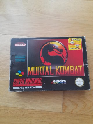 Mortal Kombat Super Nintendo PAL