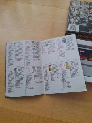 Mortal Kombat Super Nintendo PAL