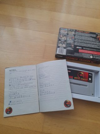 Mortal Kombat Super Nintendo PAL