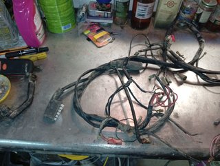 Motor  Piaggio Ntt mas cableador electrico mas