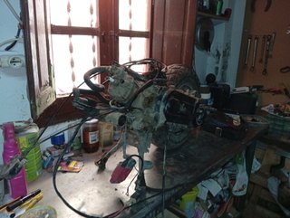 Motor  Piaggio Ntt mas cableador electrico mas