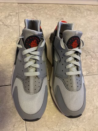 Zapatillas Nike Air Huarache SC Gris/Rojo