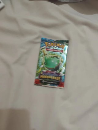 6 Sobres Pokémon Scarlet & Violet: Mascarada Crepu