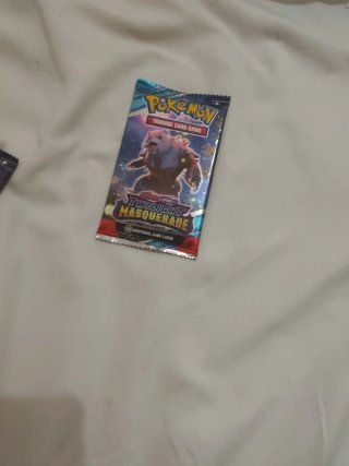 6 Sobres Pokémon Scarlet & Violet: Mascarada Crepu