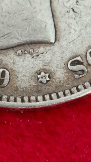 Moneda 5 Pesetas Plata 1889 Alfonso XIII