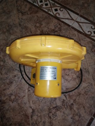 Inflador Castillos Hinchables Amarillo