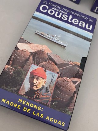 Collezione VHS Jacques Cousteau (18 nastri)
