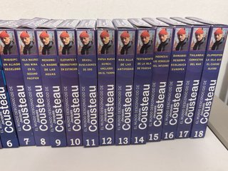 Collezione VHS Jacques Cousteau (18 nastri)