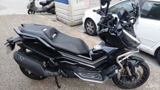 Zontes 368G Adventure Moto Negra