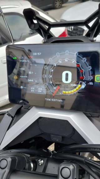Zontes 368G Adventure Moto Negra