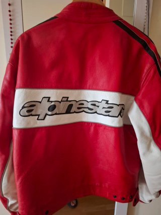 Chaqueta Cuero Alpinestars Racing Talla 52