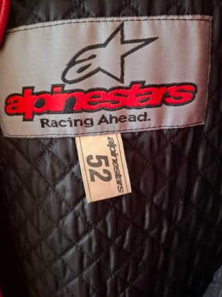 Chaqueta Cuero Alpinestars Racing Talla 52