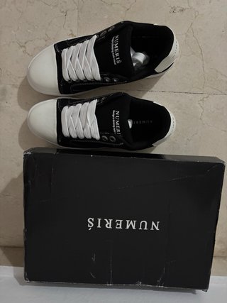 Zapatillas Hacoo Negras y Blancas