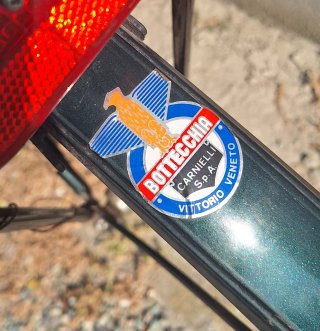 Bicicletta Bottecchia con cestino