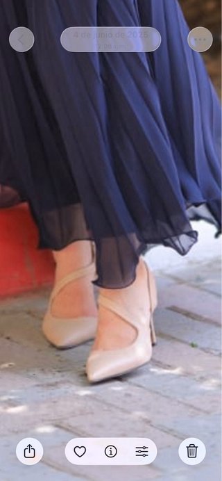 Sandalias Beige Tacón