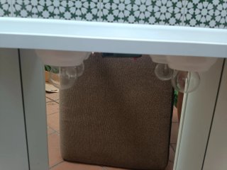Mueble de baño con espejo y luces