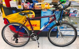 Bicicleta Montaña Morada