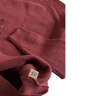 Loro Piana Jersey Algodón Rojo Talla 48 made in it