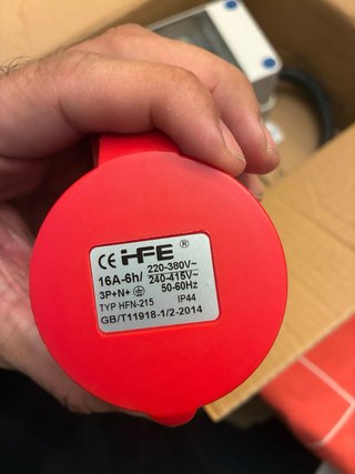 Contador trifásico portátil