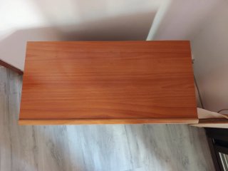Mueble TV giratorio puertas abatibles