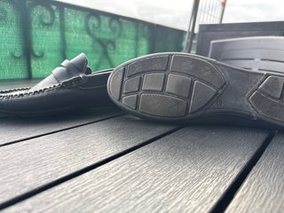 Mocasines de Piel marino Talla 43
