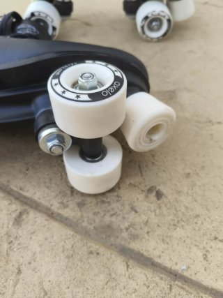 Patines artísticos Oxelo negros talla 40