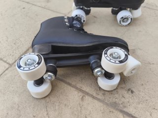 Patines artísticos Oxelo negros talla 40