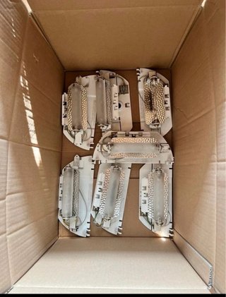 6 Lampade Flos Vetro Bianco - Ottime Condizioni