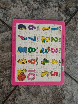 Pack Puzzles Educativos Primeros Números y Animale