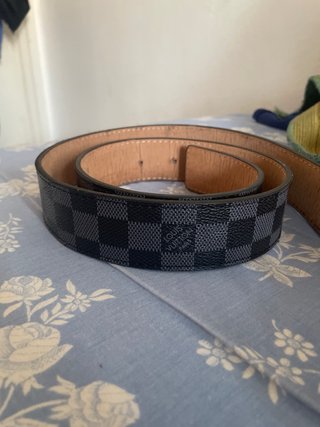 Cinturón Louis Vuitton Damier Graphite