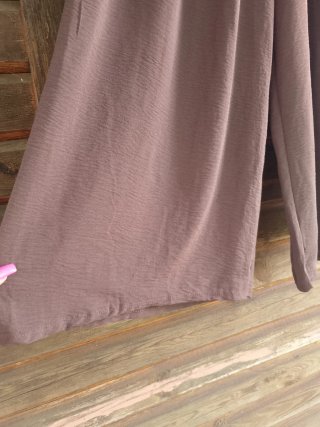 Pantalón ancho talla grande