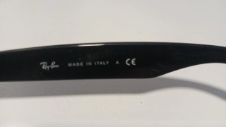 Gafas de sol Ray-Ban negras wayfarer
