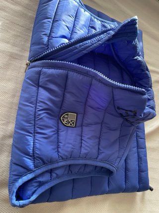 Chaleco niño azul acolchado