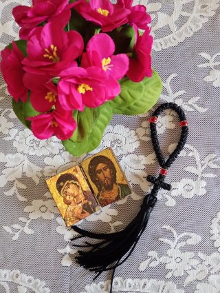 Komboskini / Chotki de 33 nudos hecho a mano