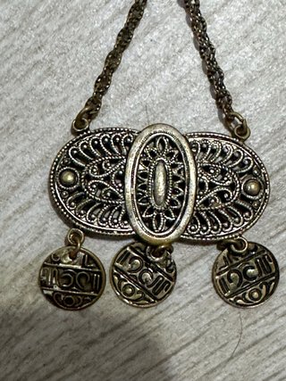 Pendientes vintage filigrana dorados