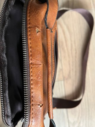 Bolso bandolera de piel sintética estilo casual