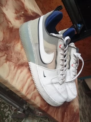 Nike Air Force 1 Hombre Azul/Blanco