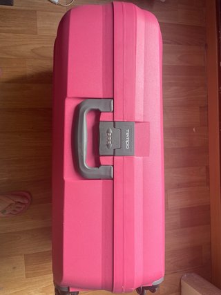 Maleta grande rígida Tempo rosa 80x48xx25