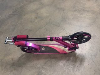 Patinete Tijuana infantil rosa y negro, plegable