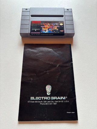 Best of the Best SNES Super Nintendo NTSC USA