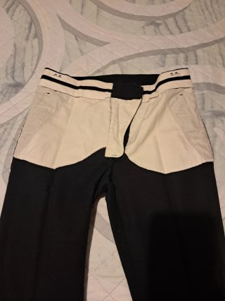 Pantalón recto Mango T.38 Negro