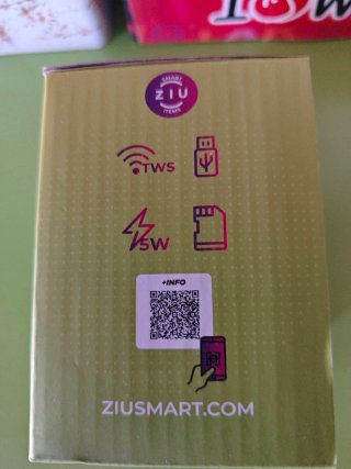 Altavoz Ziu Z-Cube Bluetooth