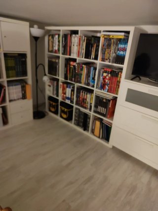 Estantería modular blanca Ikea