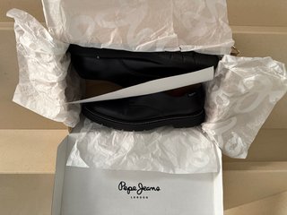 Pepe Jeans Zapatos Piel Blucher Negro