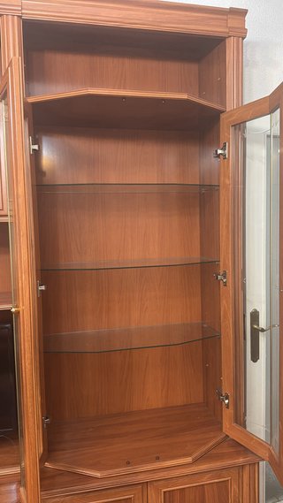 Mueble de madera para salón SIN LA TELEVISION