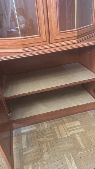 Mueble de madera para salón SIN LA TELEVISION