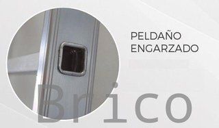 Escalera Aluminio Elite 2x14 - 4+4 M - 80-80x30mm