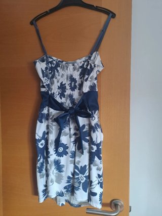 Vestido fiesta corto floral