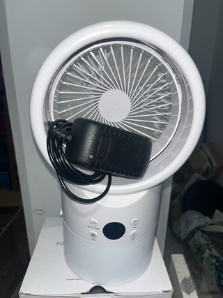 Mini Ventilador Humidificador Portátil