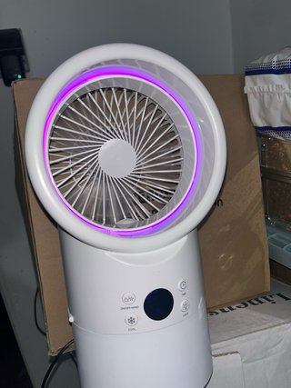 Mini Ventilador Humidificador Portátil